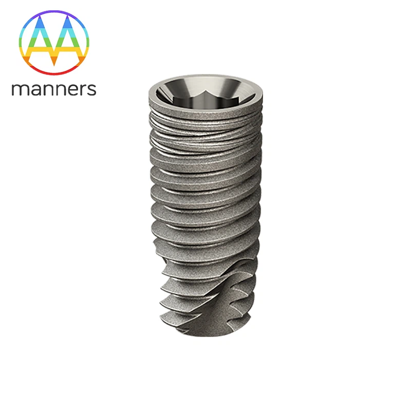 metal pure titanium dental implants
