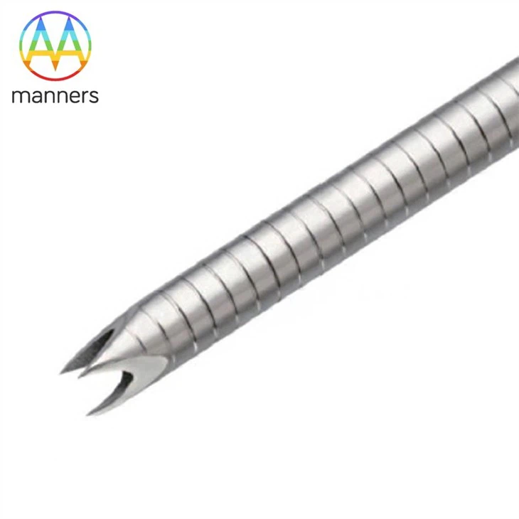 Echogenic Needle For Ultrasound Device