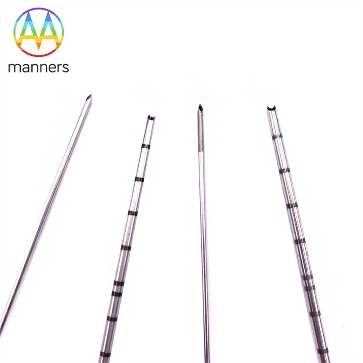 Metal puncture needle