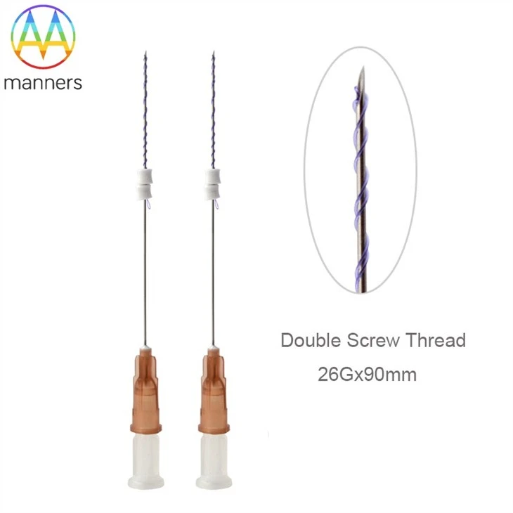 21g-38g PDO Collagen Multi Thread Lift Blunt Needles