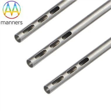 छोटा व्यास पतली दीवार प्रेसिजन साइड होल ट्यूब