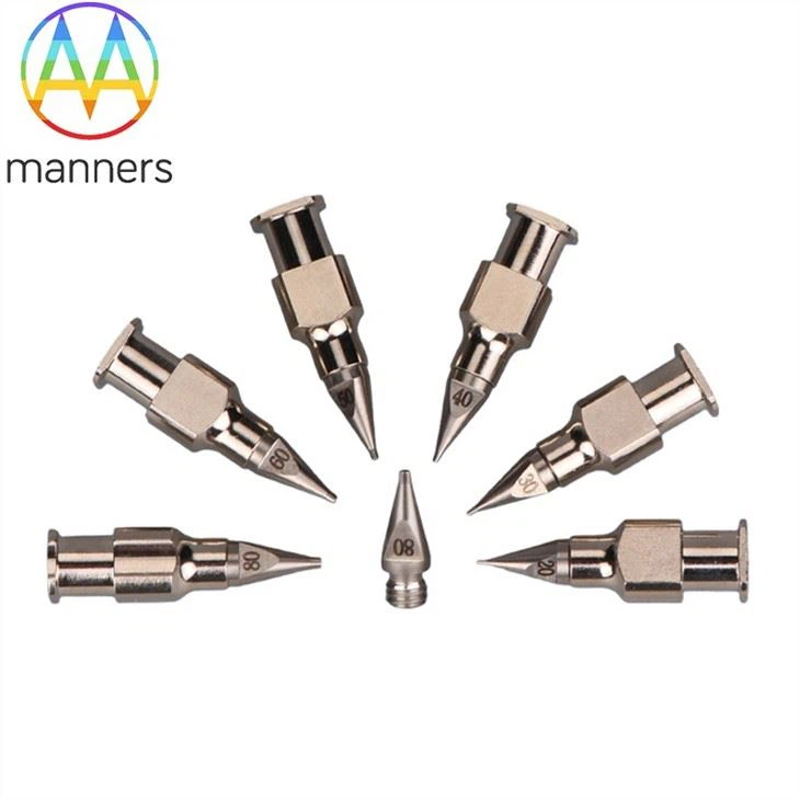 Stainless Steel Glue Dispensing Tapered Blunt Needle Tips