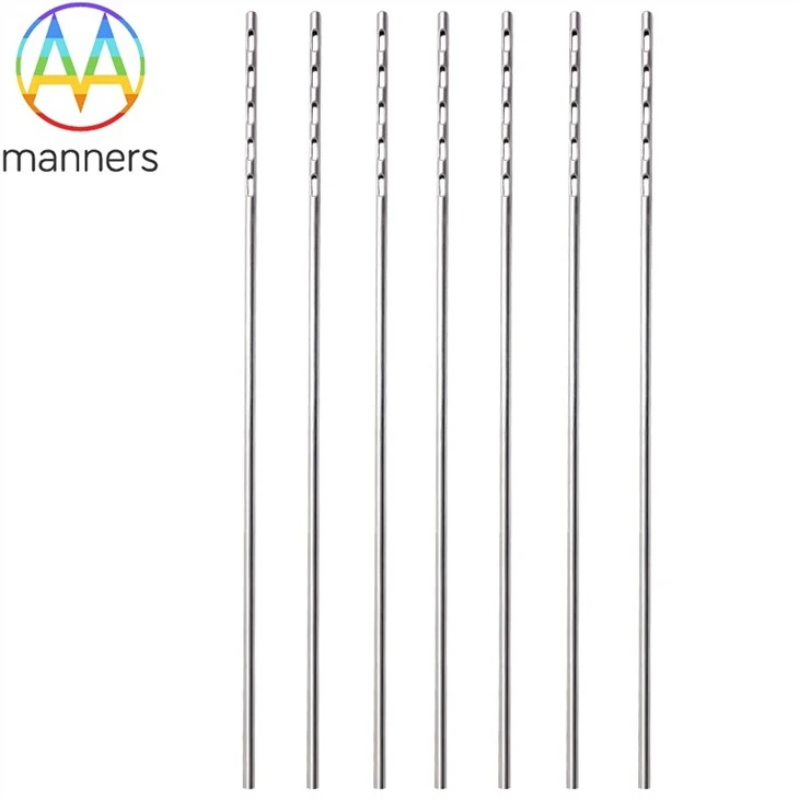 Stainless Steel Luer Lock Tube With Side Hole