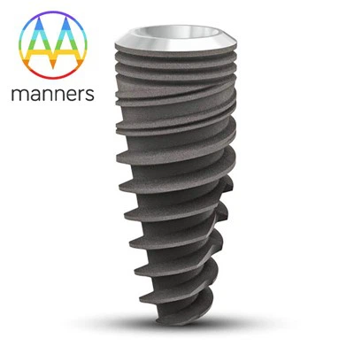 पतला टाइटेनियम मिश्र धातु दंत प्रत्यारोपण (बेहतर प्रणाली)